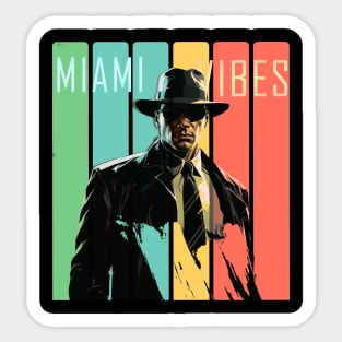 Miami Vibes Sticker